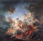 Francois Boucher Vulcan Presenting Venus with Arms for Aeneas painting